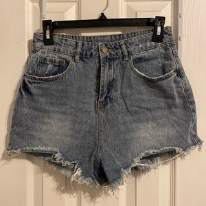 Princess Polly denim shorts